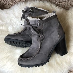 Sam Edelman gray booties